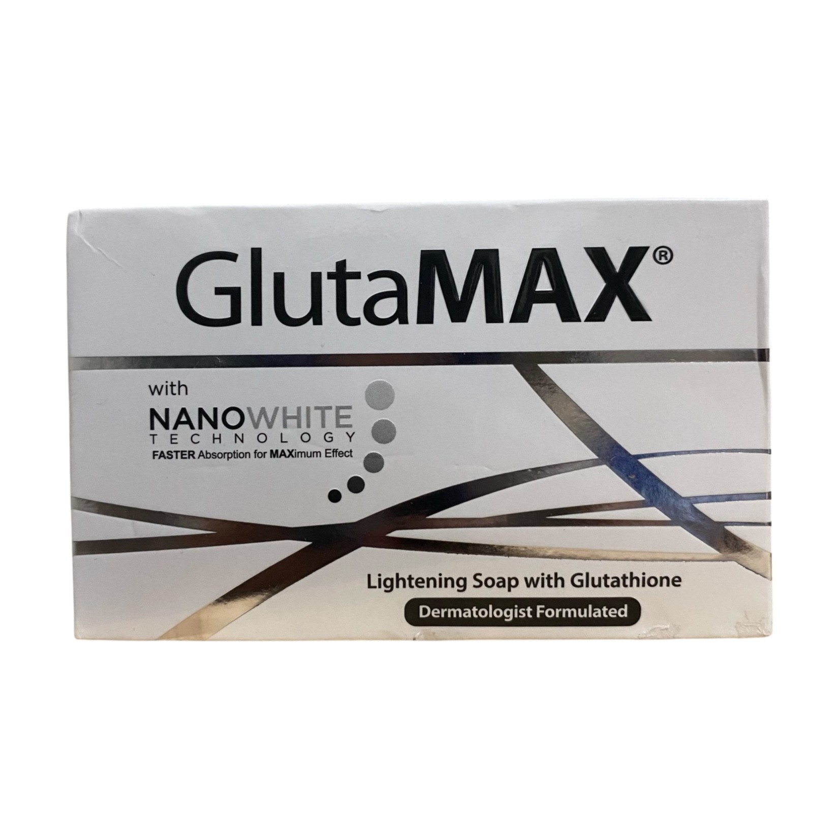 GlutaMAX Glutathione Soap 135g Face & Body Bar with NanoWhite Tech