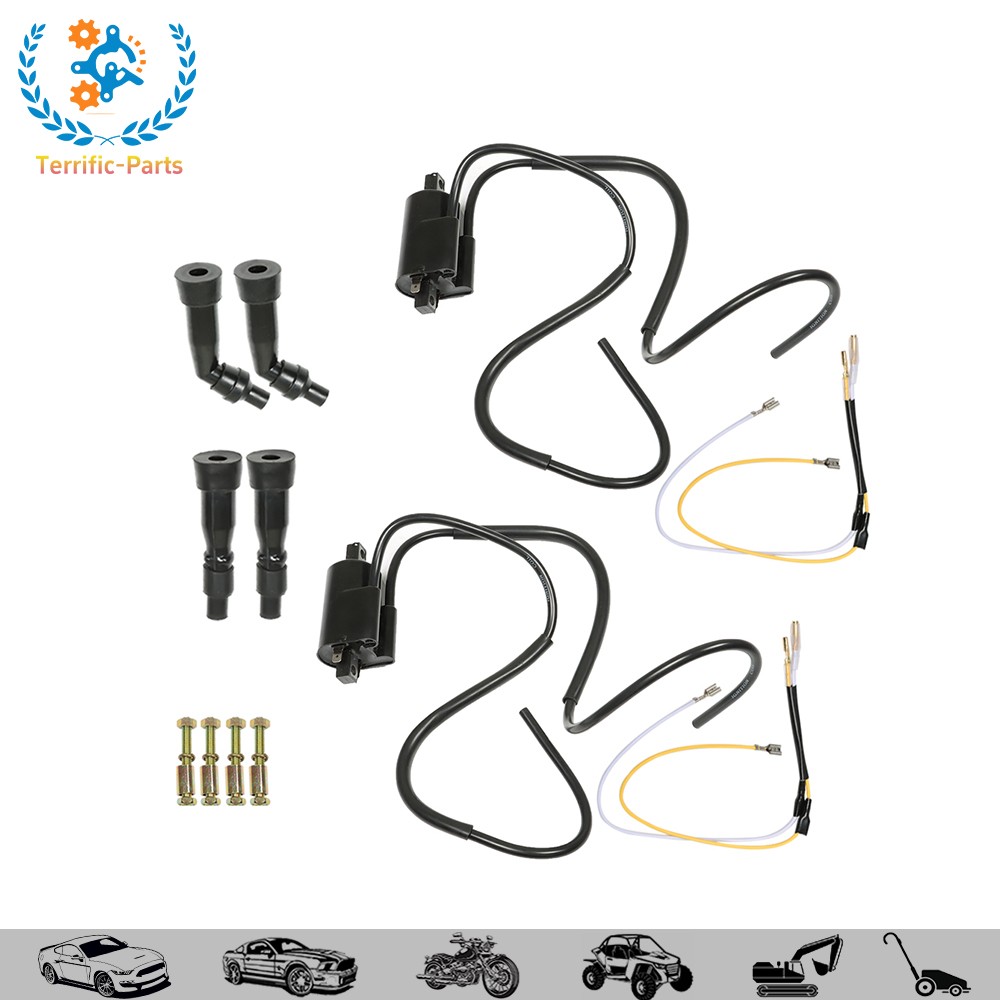 For Kawasaki KZ Suzuki GS Honda CB 650 750 900 Ignition Coil Set 12 Volt 12V