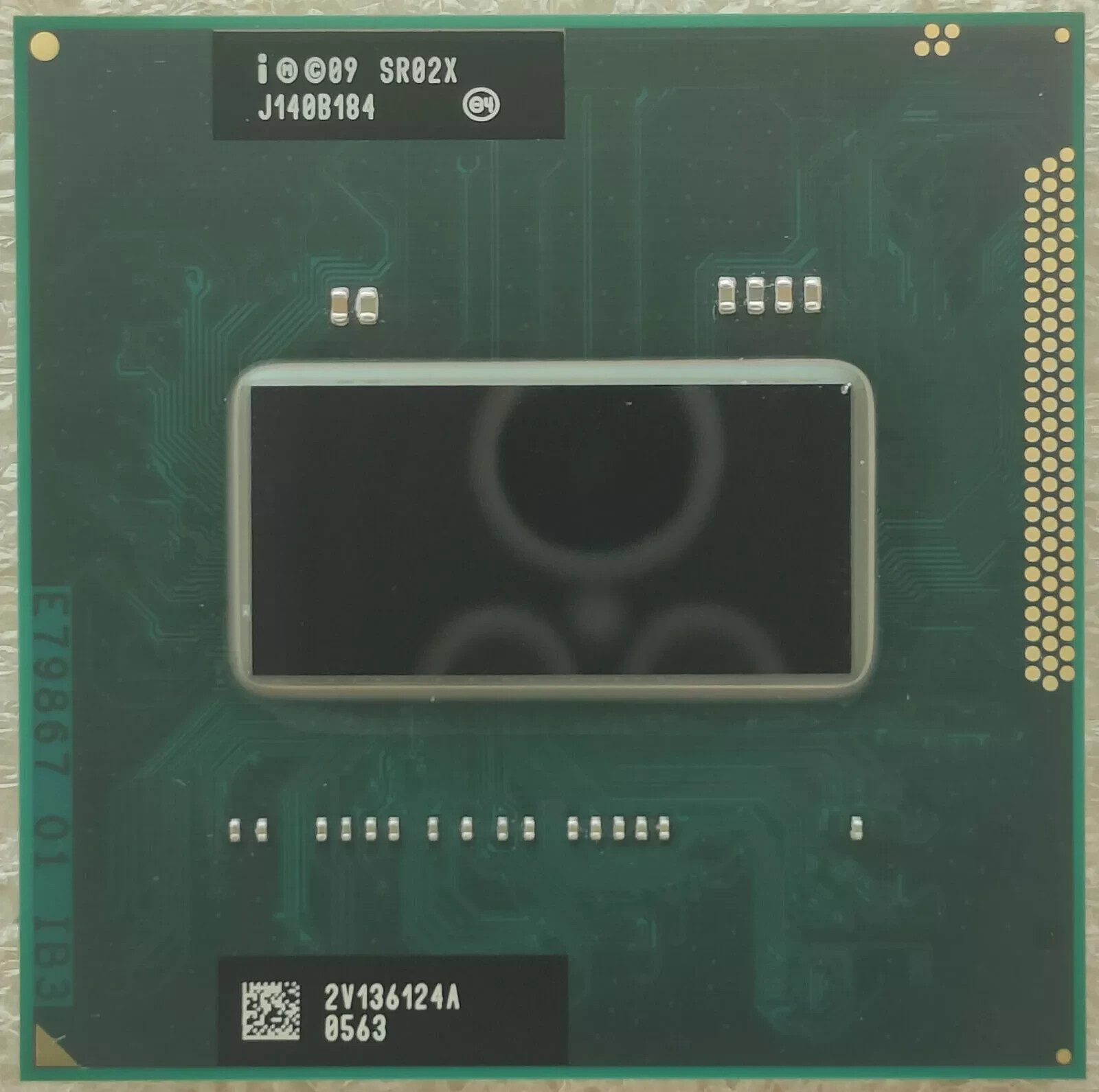 Intel Core 2.5GHz Quad Core 8M Socket G2 CPU Processor i7 2860QM SR02X