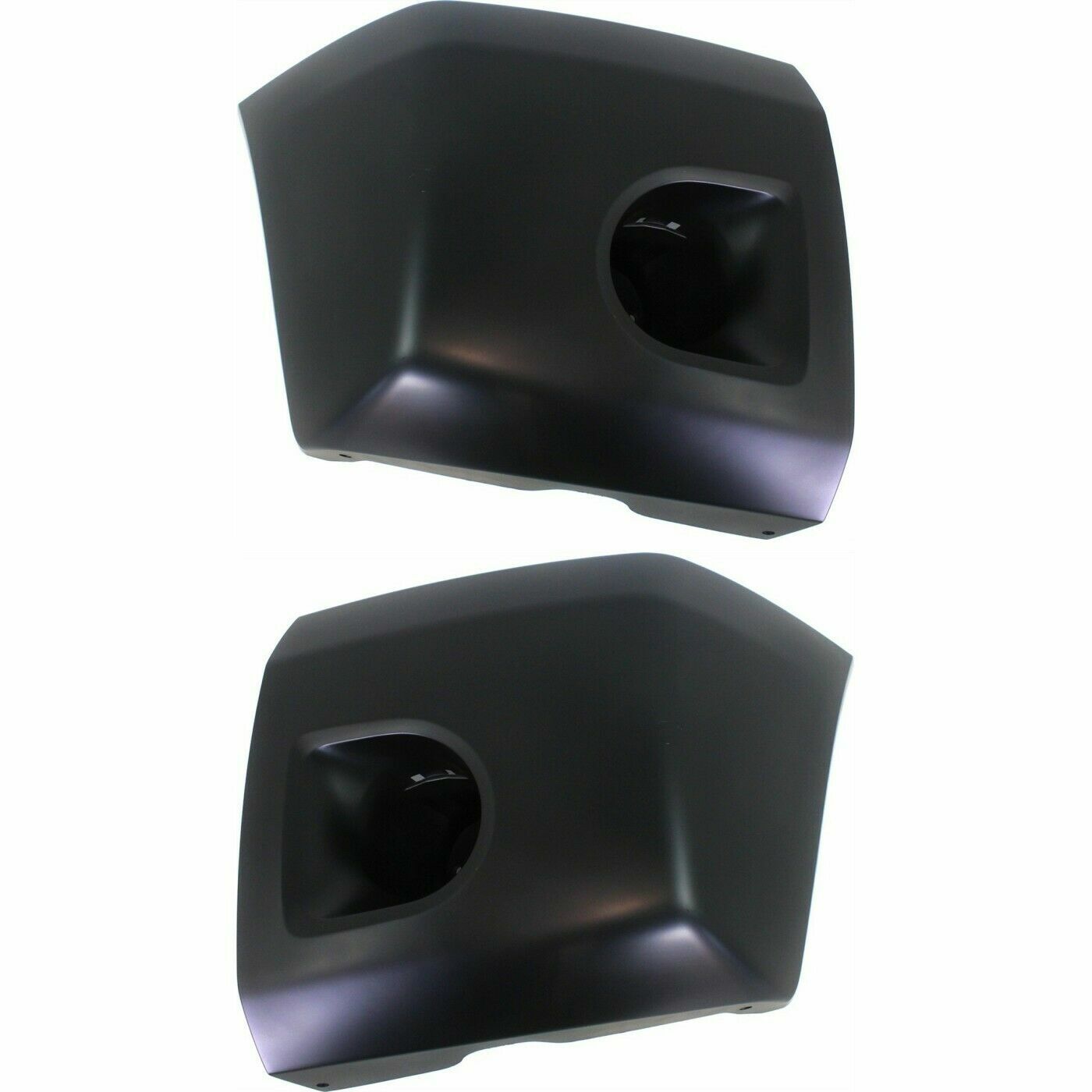 New Driver & Passenger Side Front Bumper End Cap Set For 08-15 Titan LE / SE
