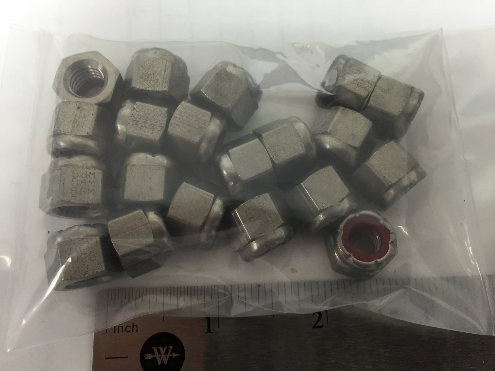 (20 PACK)Uncoated Grade 8 Steel Nylon-Insert Locknut 90630A121
