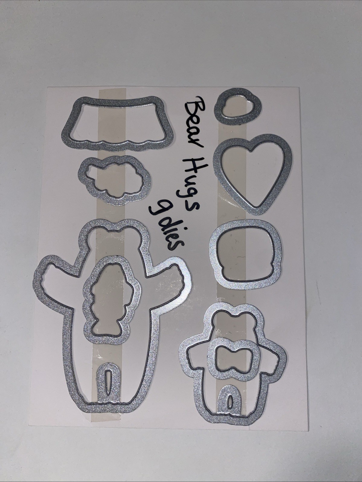 Stampin’ Up! Bear Hugs Framelits Dies 140275 Sizzix Big Shot