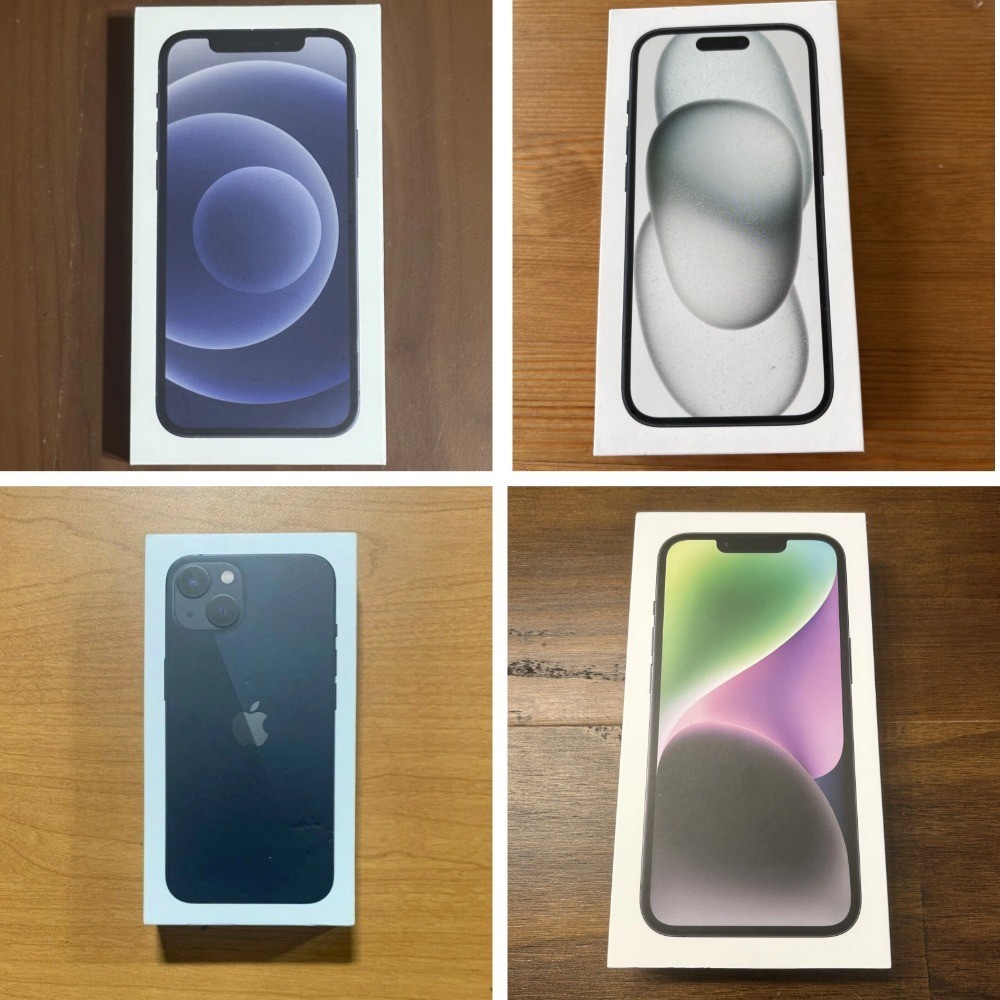 Retail Box Only for Apple iPhone 12, 13, 14 and 15