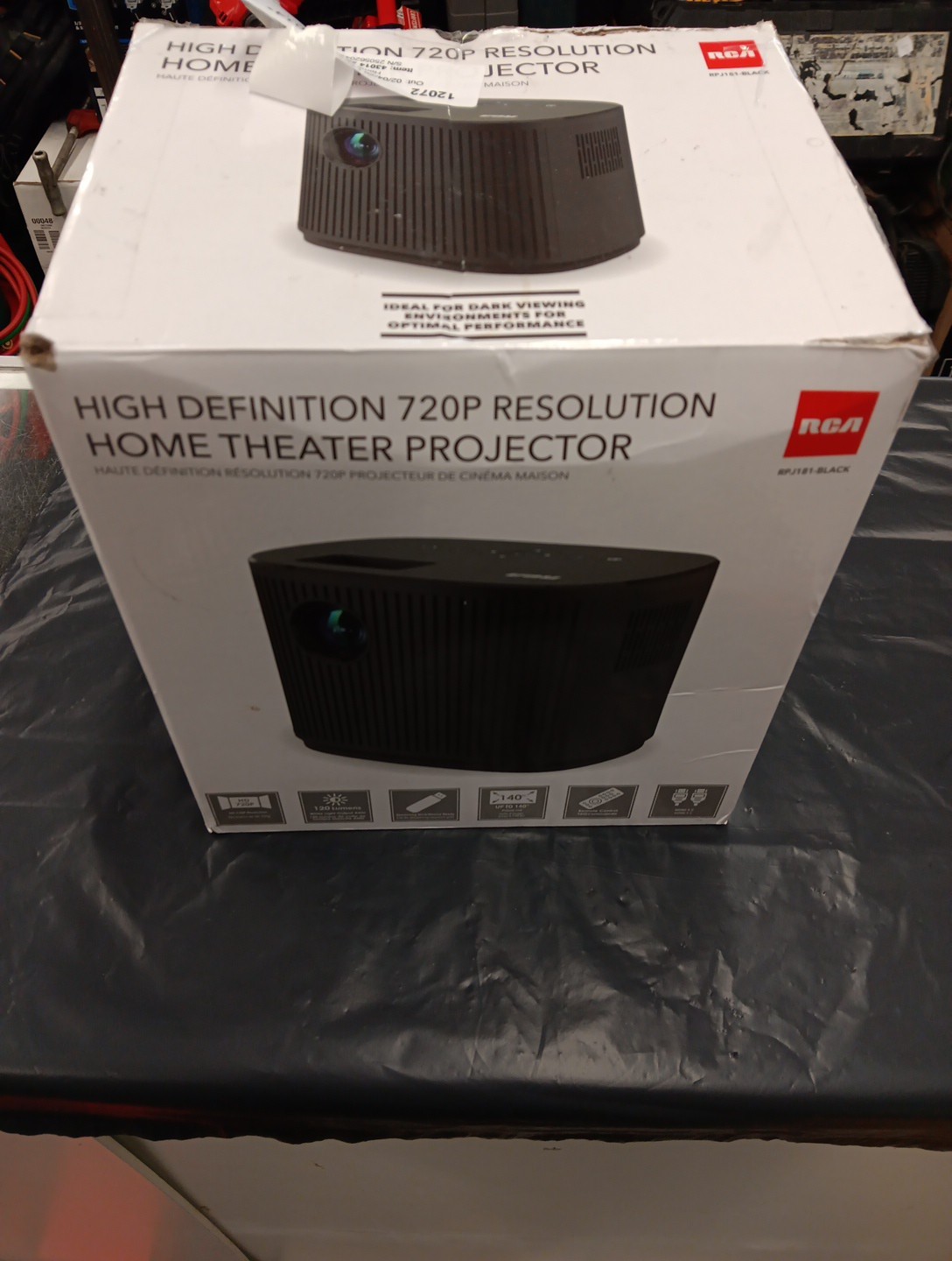 RCA High Definition 720P Resolution Home Theater Projector