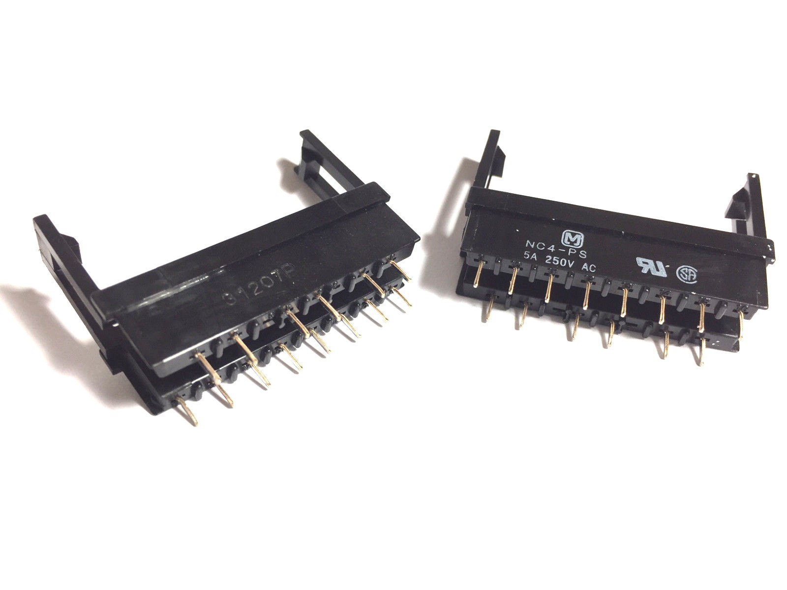 New!! 2x 255-1996 NC4-PS Socket PCB Panasonic