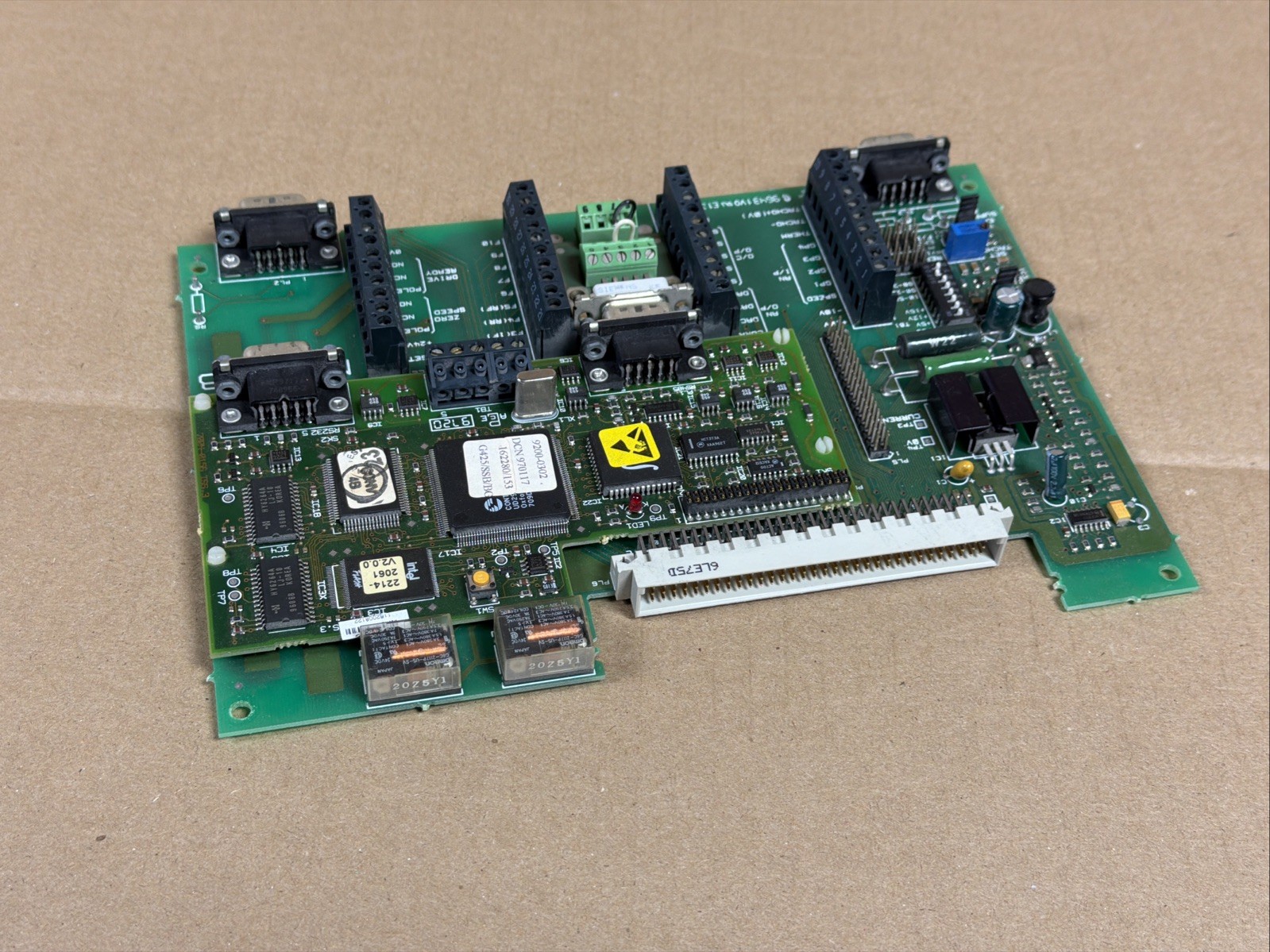 Emerson Control Techniques MDA-2B 7004-0050 Board Mentor PCB 7004-0156 MD29