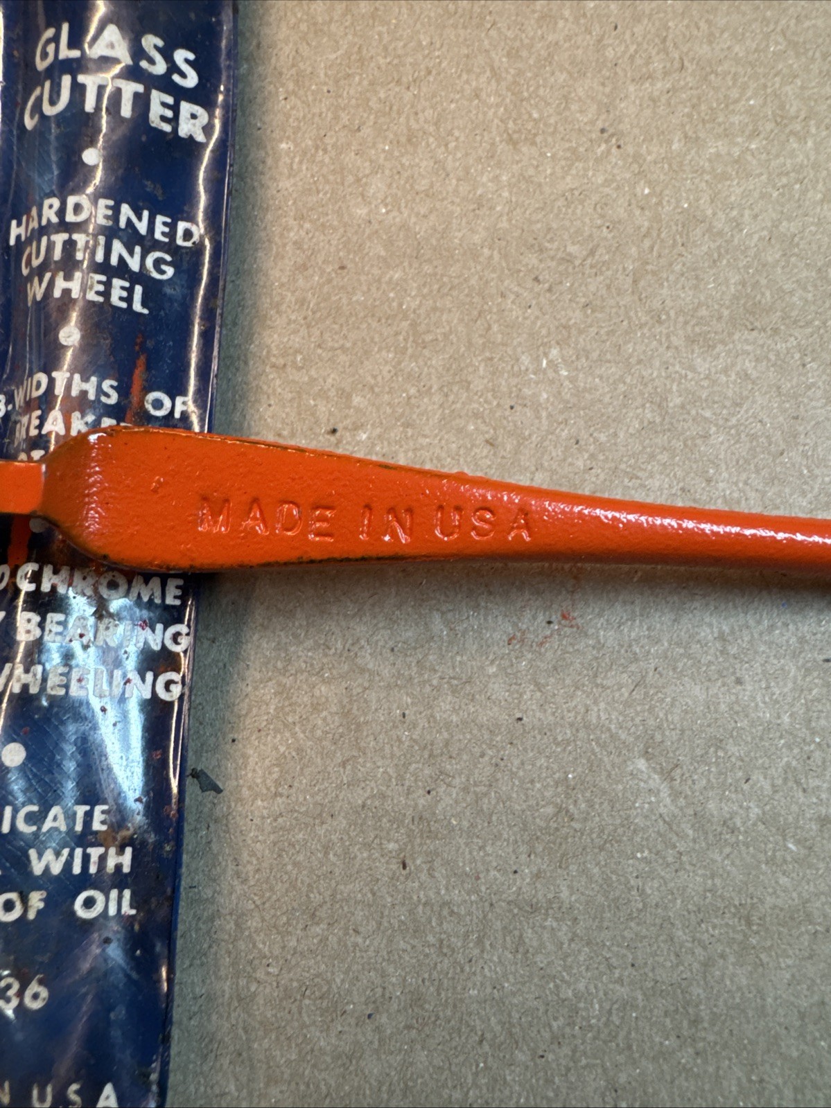 GLASS CUTTER GRANTS #42036 Excellent Condition