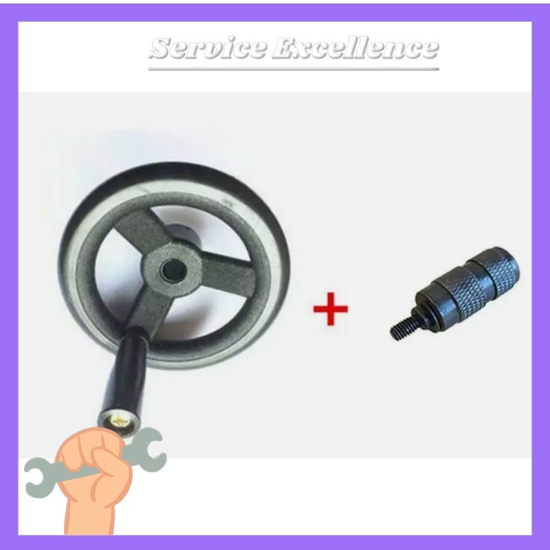 Quill Feed Handwheel+Forward Feed Reverse Knob For Milling Machine Fast Shipping