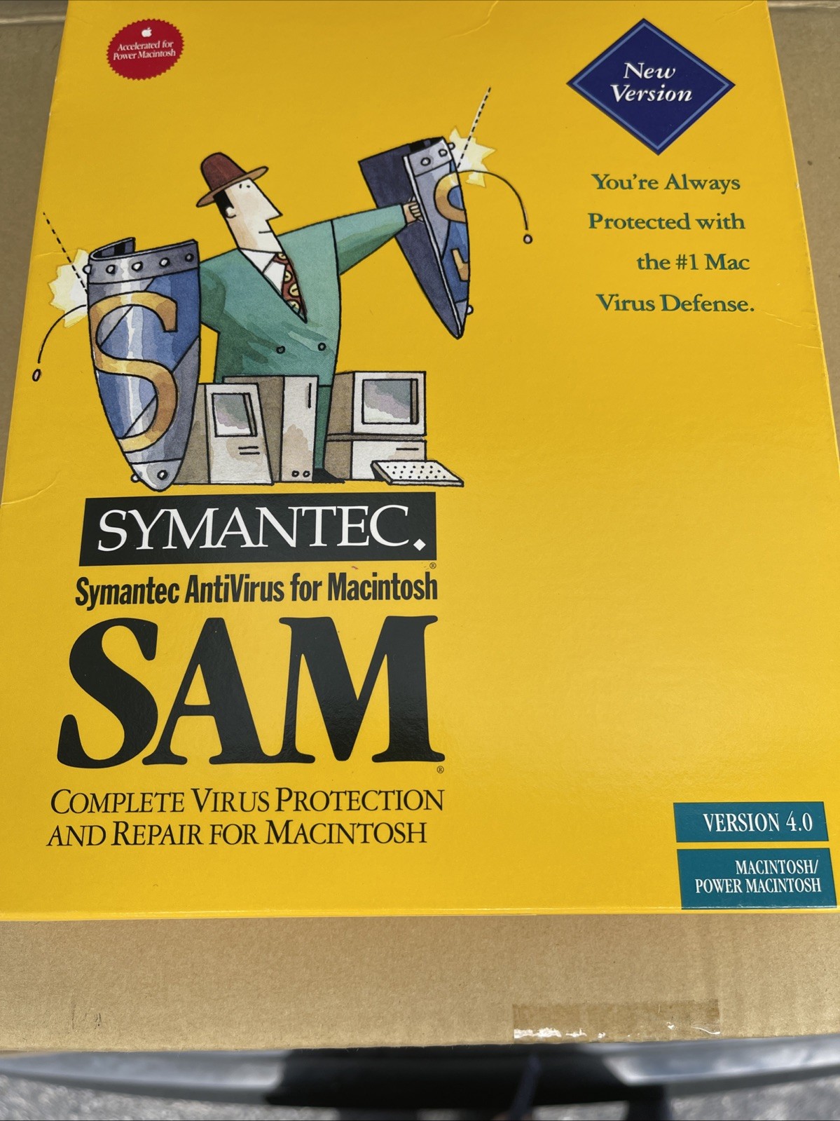 Symantec Norton Antivirus Deluxe 4.0 CD-ROM 1997 Version