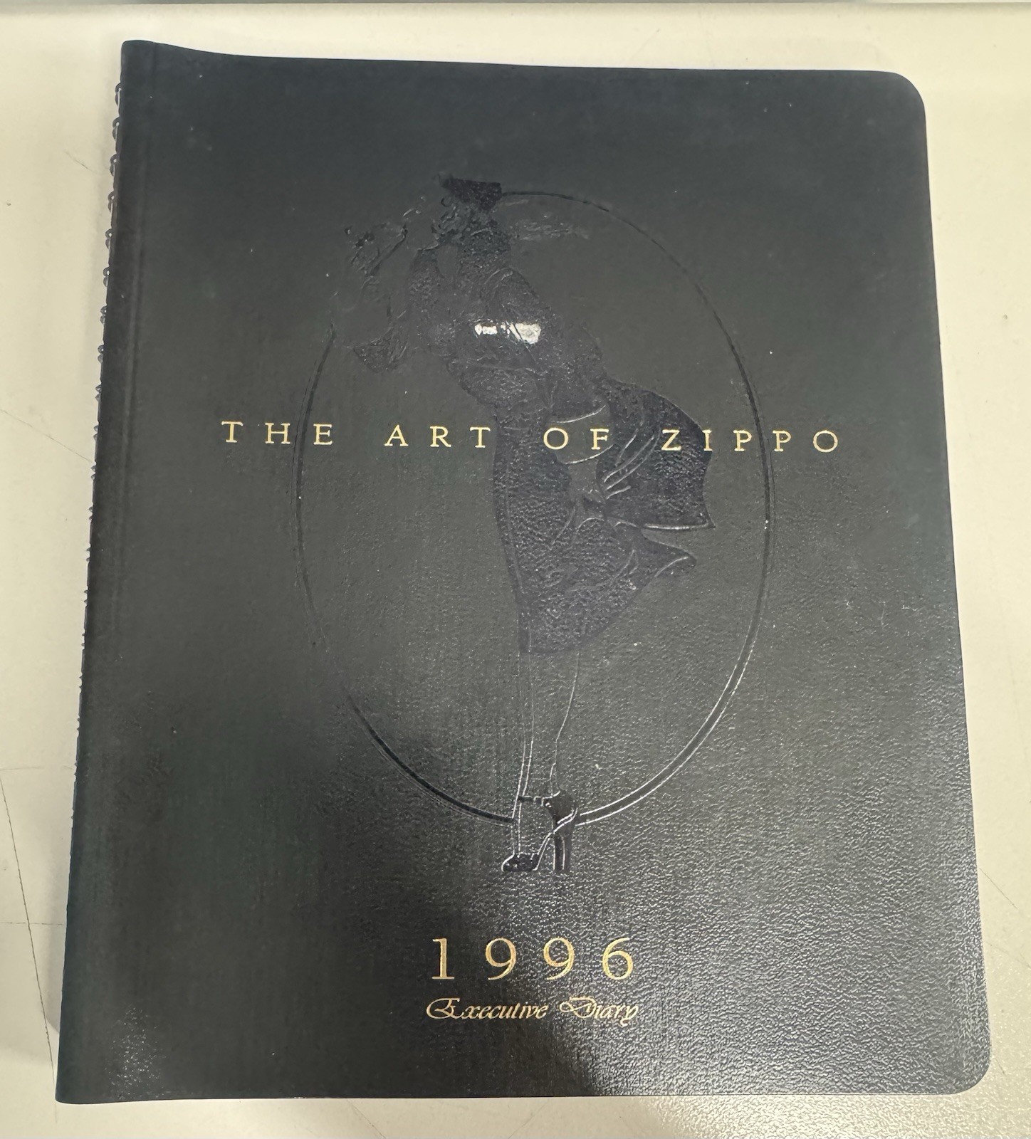 ZIPPO 1996 EXECUTIVE DIARY THE ART OF ZIPPO LOGO DESIGN #5