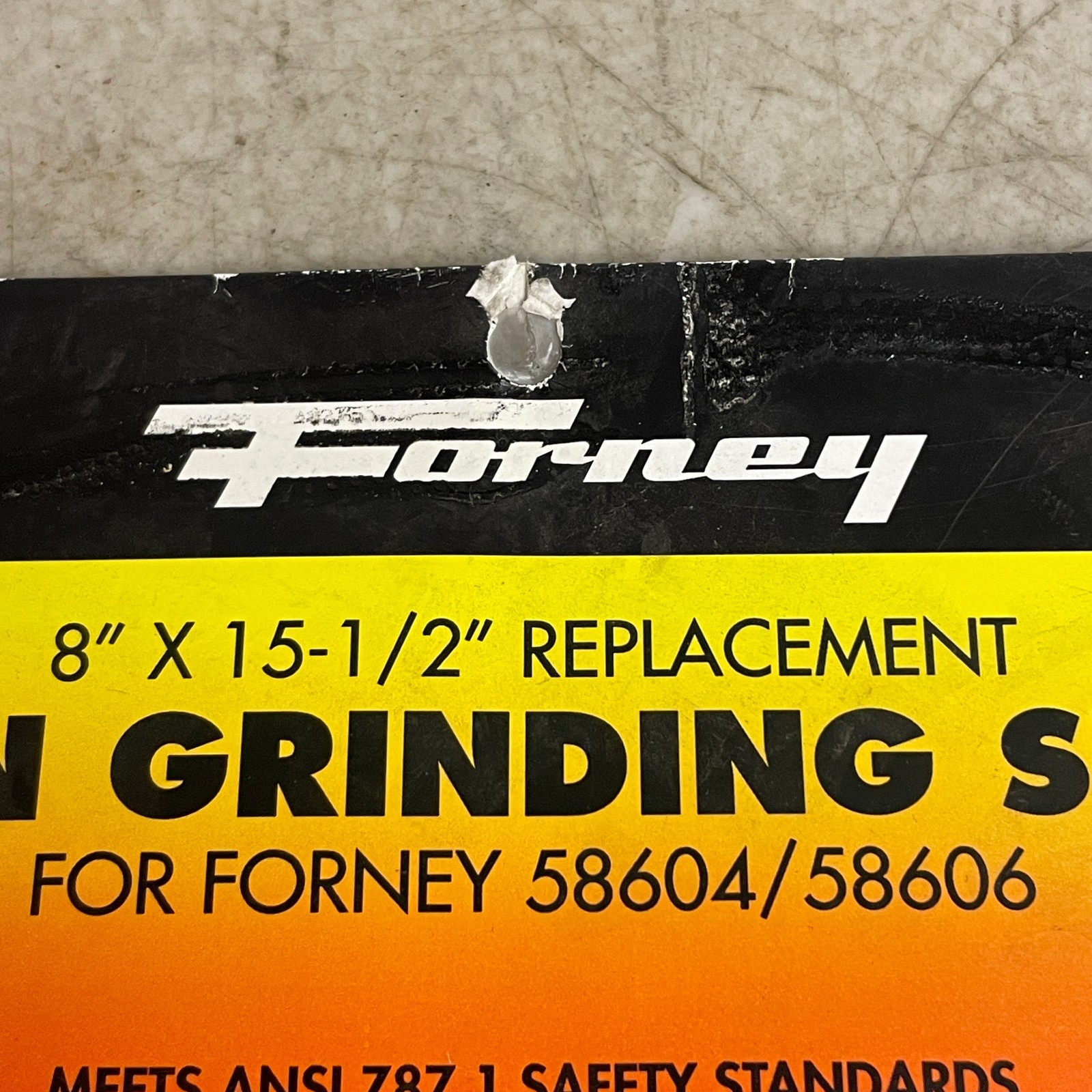 Forney 58603 Green Grinding Shield Visor 15.5" × 8" Replacement Face Protector