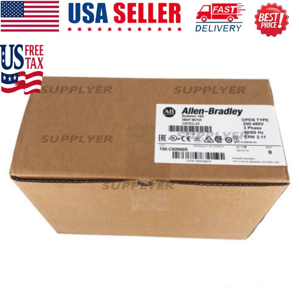 AB SMC Smart Motor Controller 150-C60NBR Sealed In Stock 150C60NBR US Free Tax