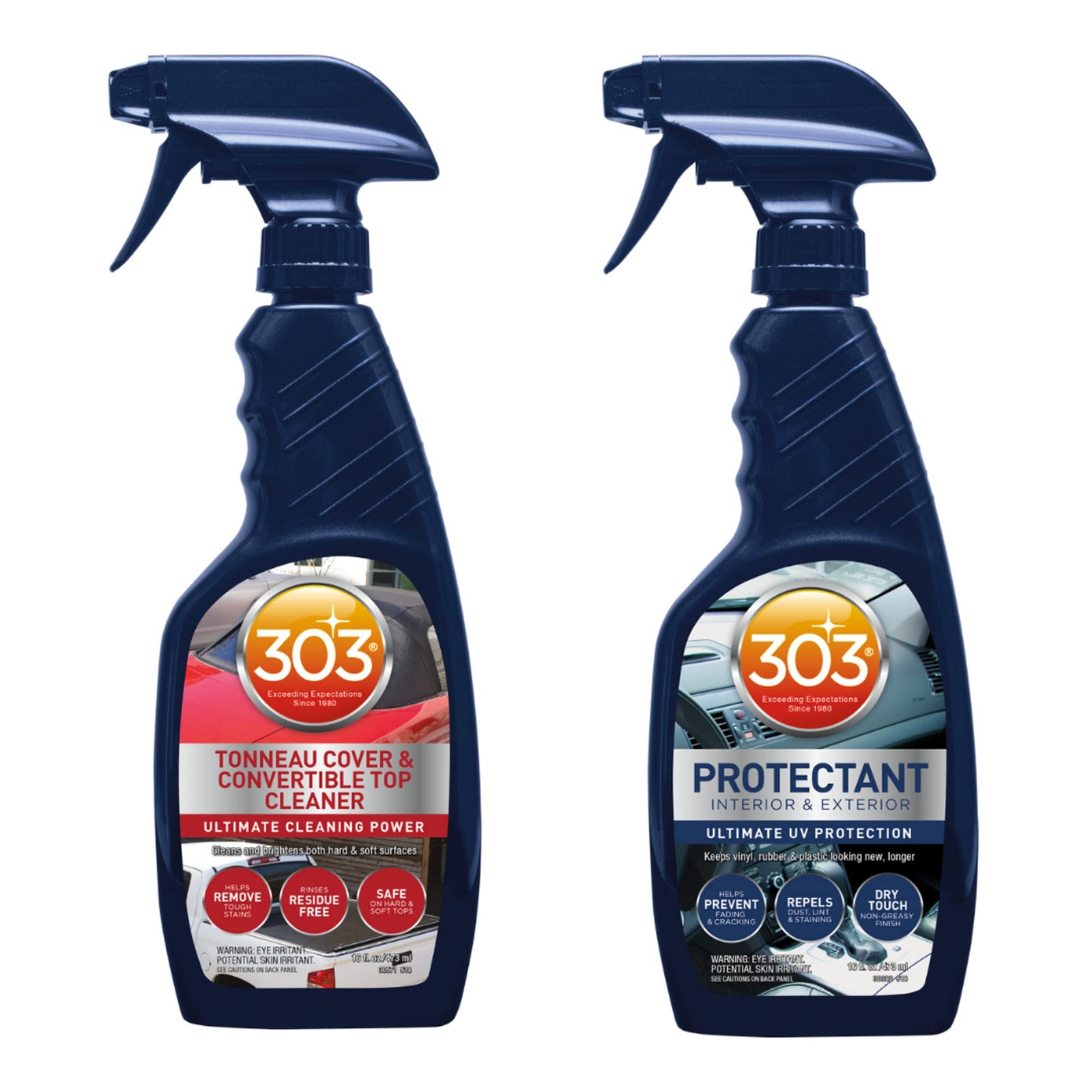 303 Products 30510 Convertible Vinyl Top Cleaning 32 Fl Oz (Pack of 1), Blue