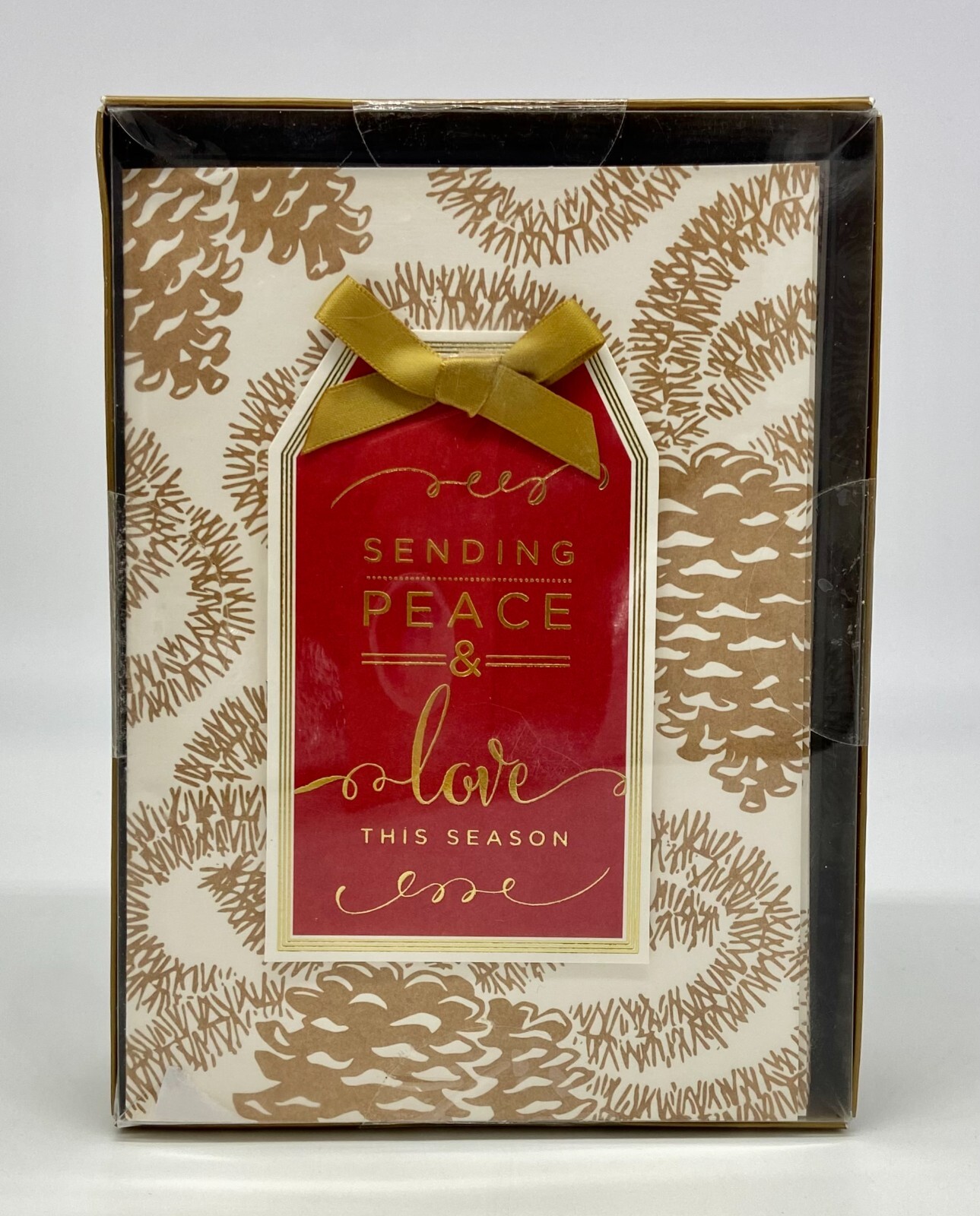 Anna Griffin 3D Christmas Cards Box Set Sending Peace & Love - Open Box