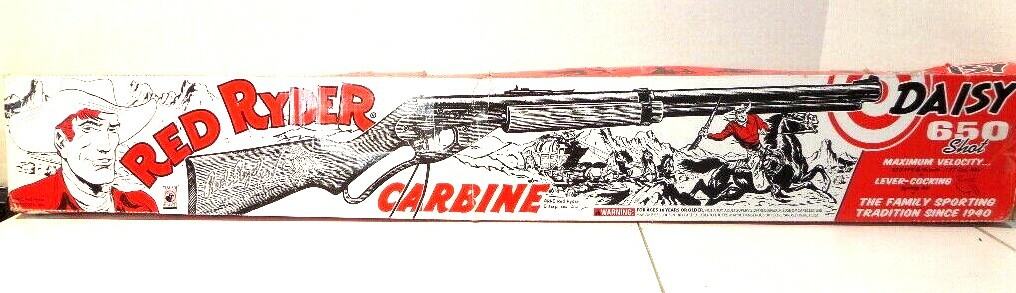Red Ryder Carbine Daisy 650 Shot BB Gun NIB