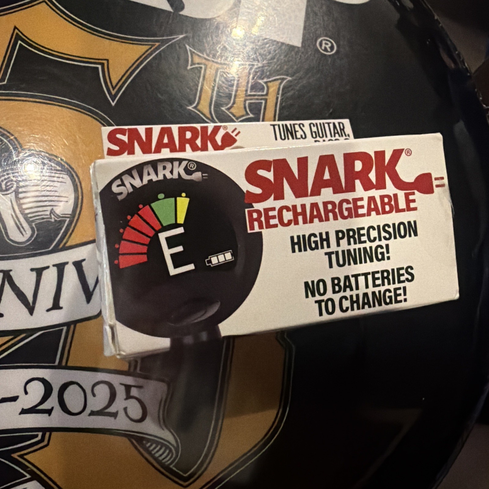 Snark SN-RE Rechargeable Clip-on Tuner - Black Open Box