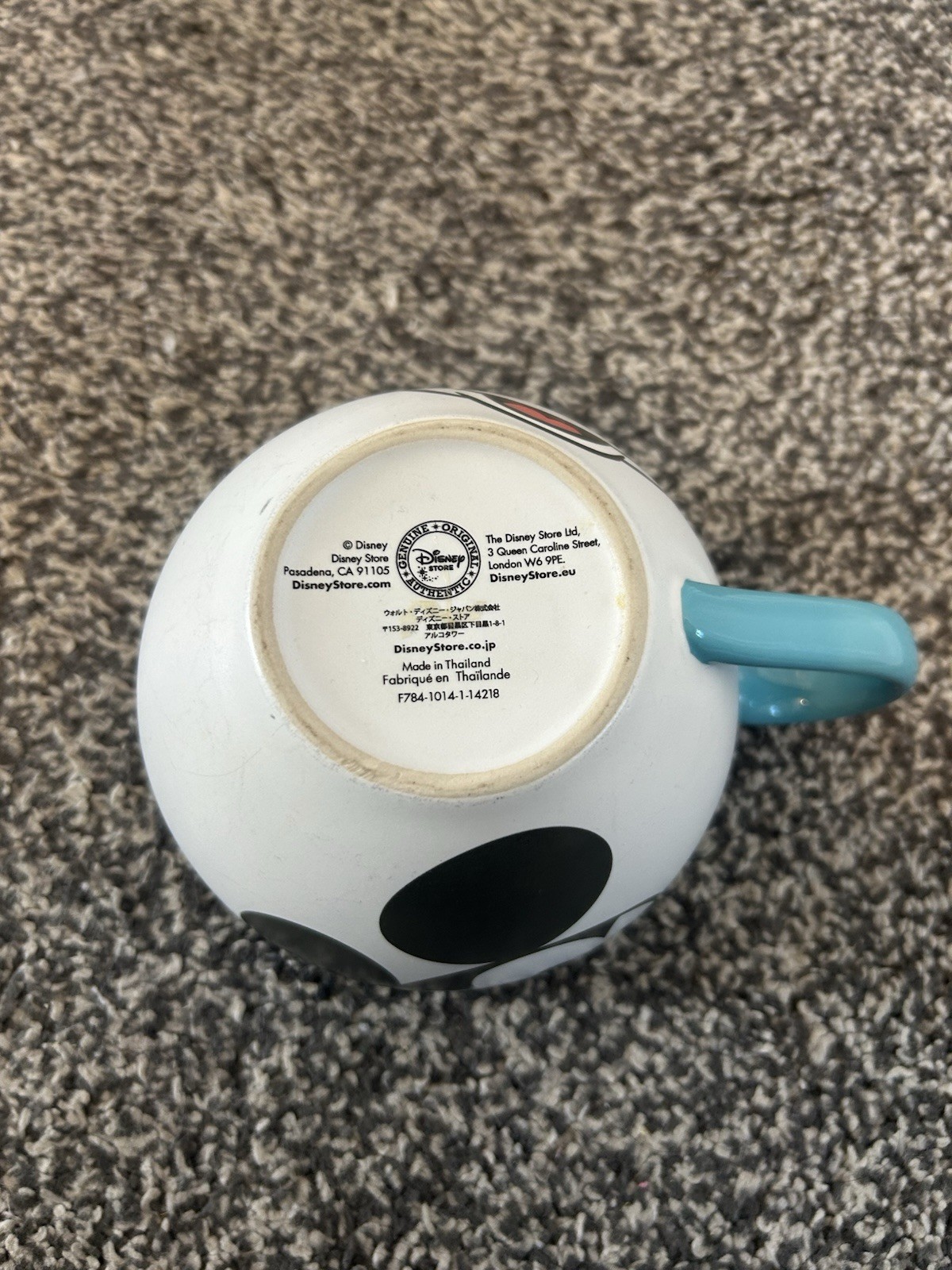 Authentic Disney Store Mickey Mouse Large Barrel Mug Soup Hot Chocolate