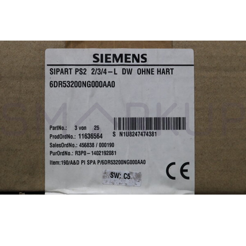 New In Box SIEMENS 6DR5320-0NG00-0AA0 Valve Positioner