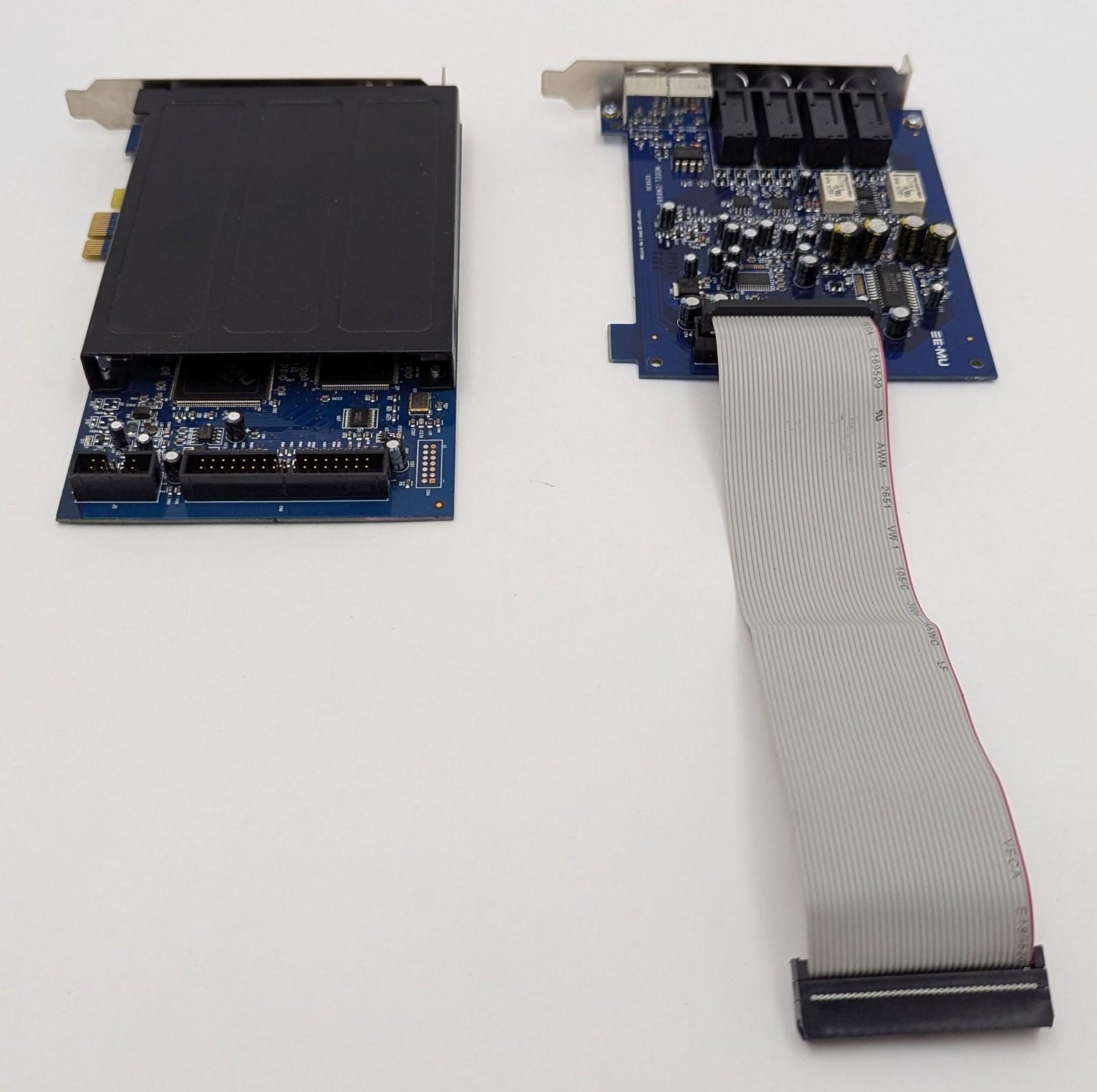 E-MU 1212M PCIe Digital Audio Interface System 1010 Main Card EM8982 EM8980 Set
