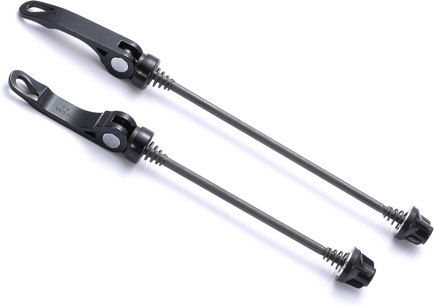 Quick Release Axle Skewer Set - Front & Rear Road Blue