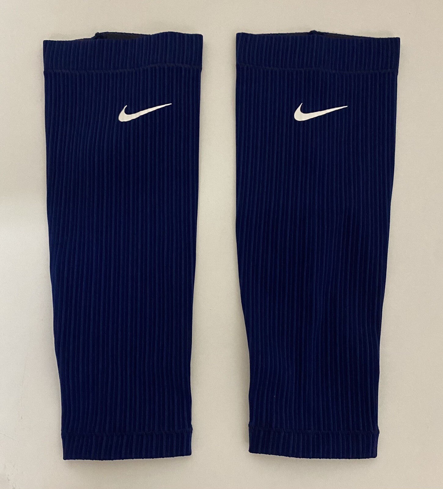 Nike Pro Elite Running Leg Sleeves Sz Small Navy Blue Made In USA CI0979-xxx NEW