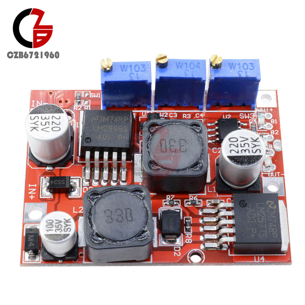 1/2/5PCS DC-DC Step Up Down Boost Buck Voltage Converter Module XL6019 LM2596S