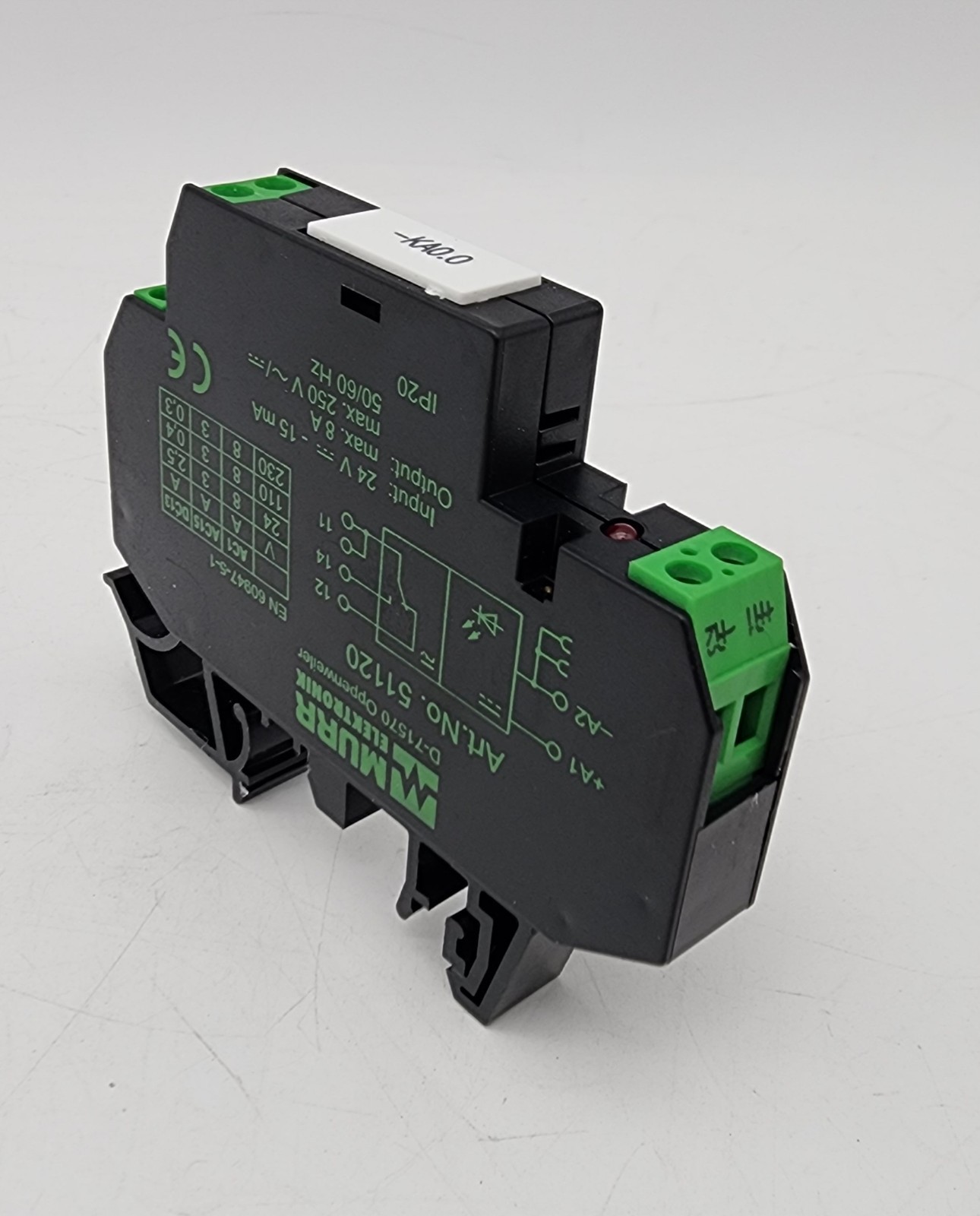 MURR 51120 OUTPUT RELAY 8 AMP 24 VDC *EXPEDITE AVAILABLE*