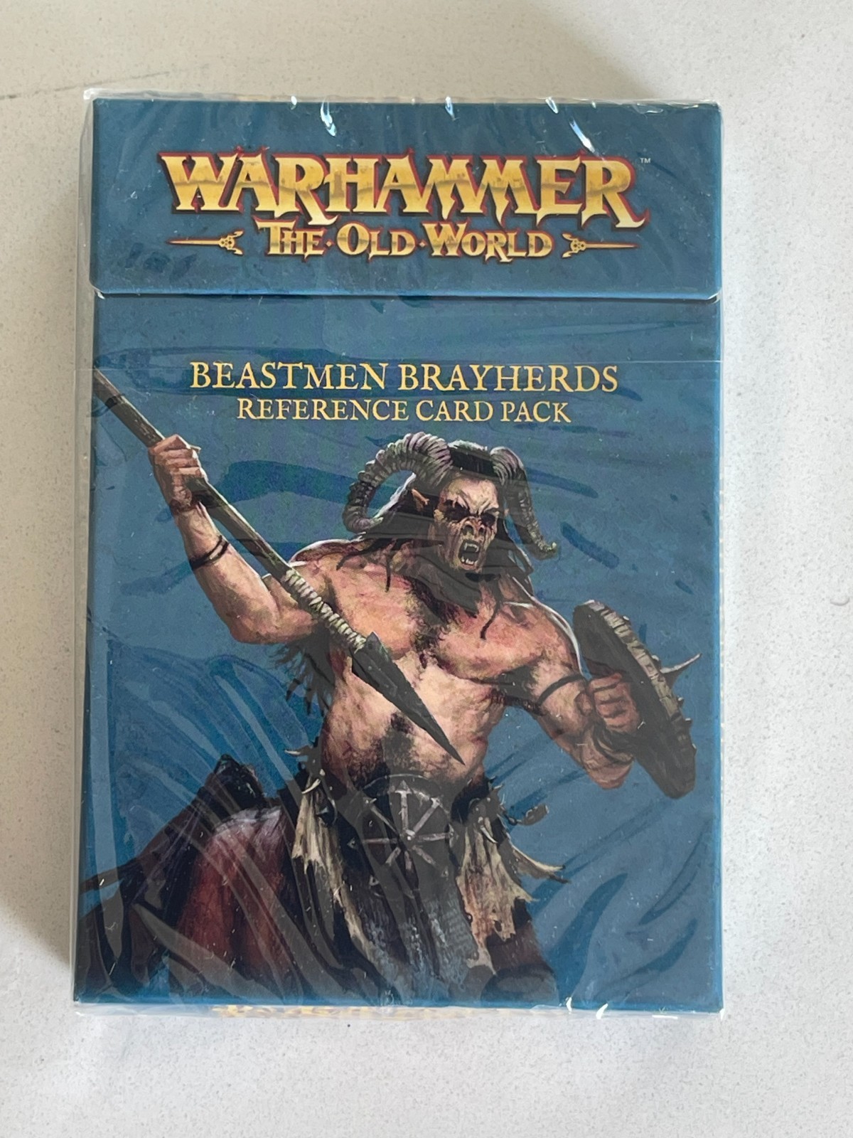 Beastmen Brayherds Army Reference Card Pack - Sealed New Warhammer The Old World