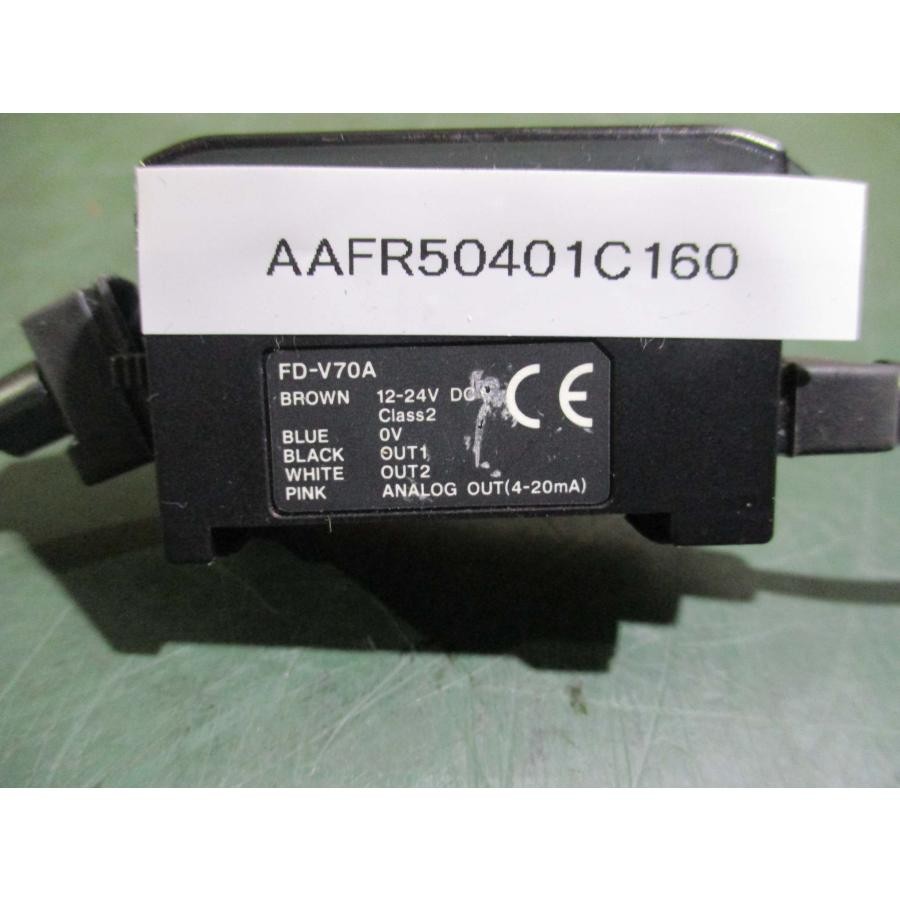 Keyence FD-V70A FD-P100 Digital Flow Sensor Amplifier Unit Japan High Precision