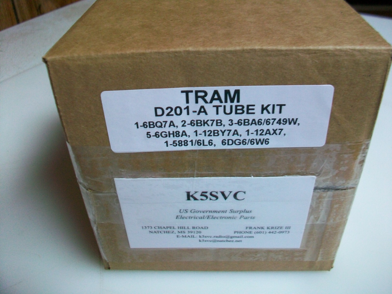 TRAM D201-A TUBE KIT