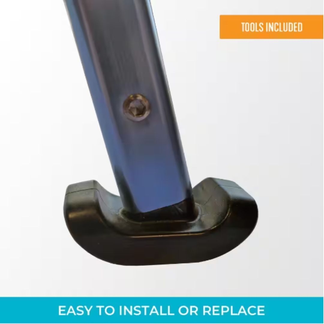 Stander Replacement Glides for EZ Fold-N-Go Walker/ Able Life Space Saver Walker