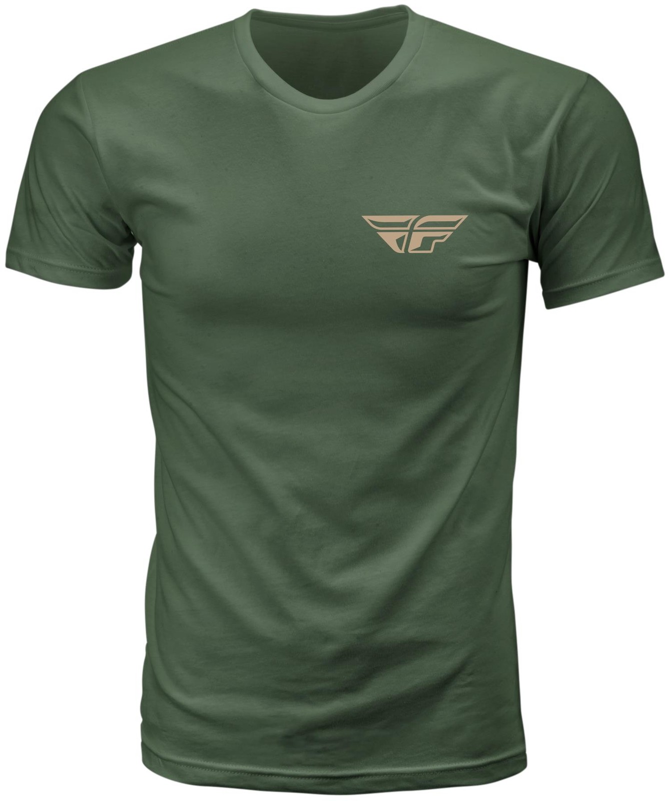 Fly Staple Tee Green Sm