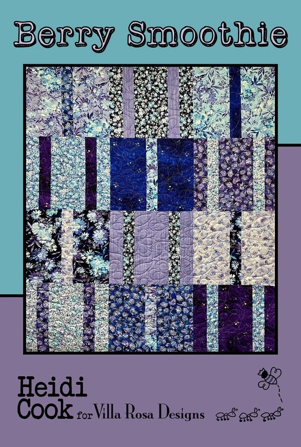 Berry Smoothie Quilt Pattern- A Fat Quarter Quilt