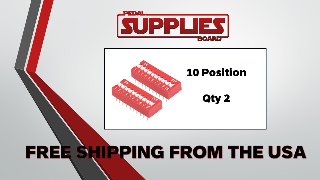 USA SELLER Red Dip Switch Multiple Varieties