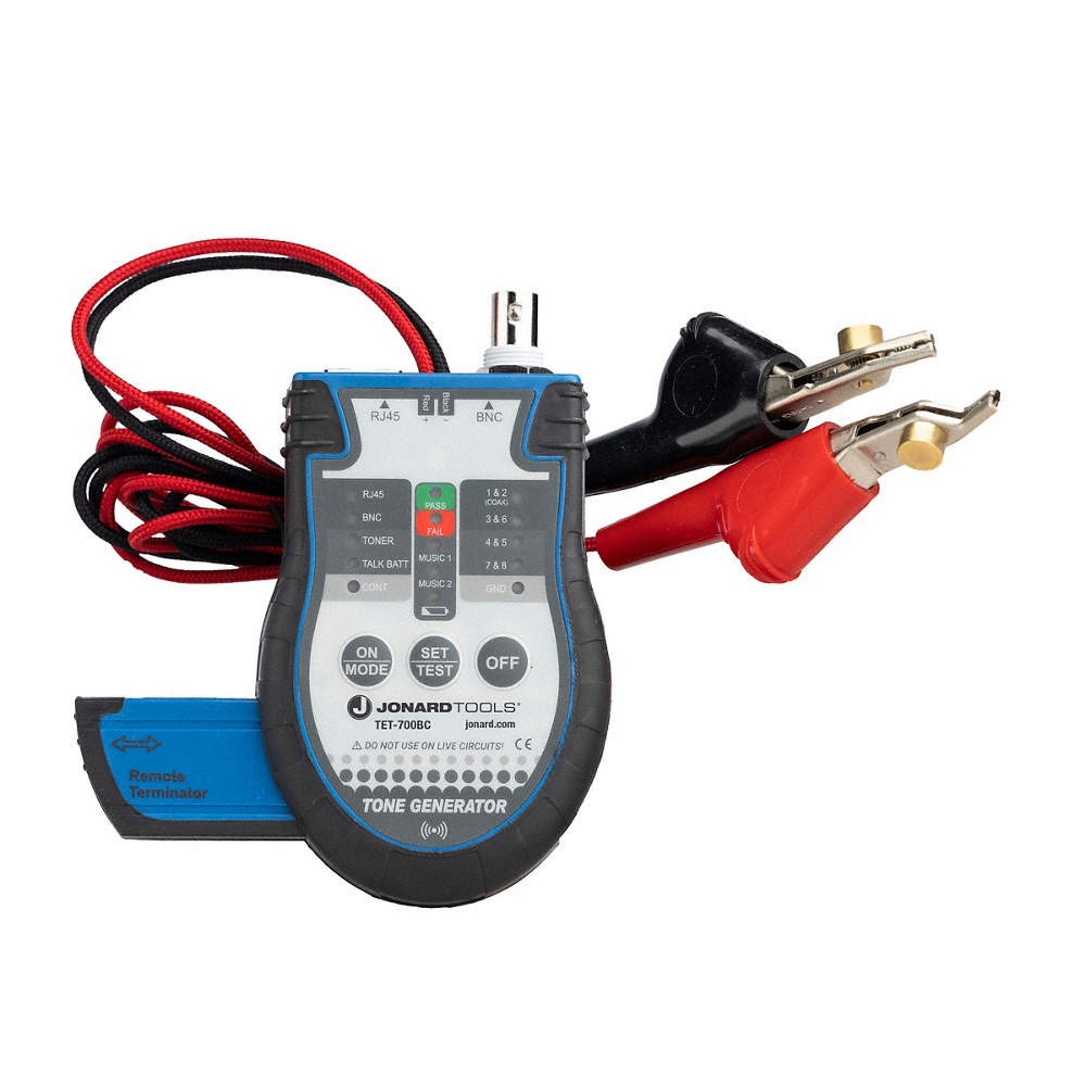JONARD TOOLS TET-700BC Cable Tester Tone and Probe Kit 61KW34