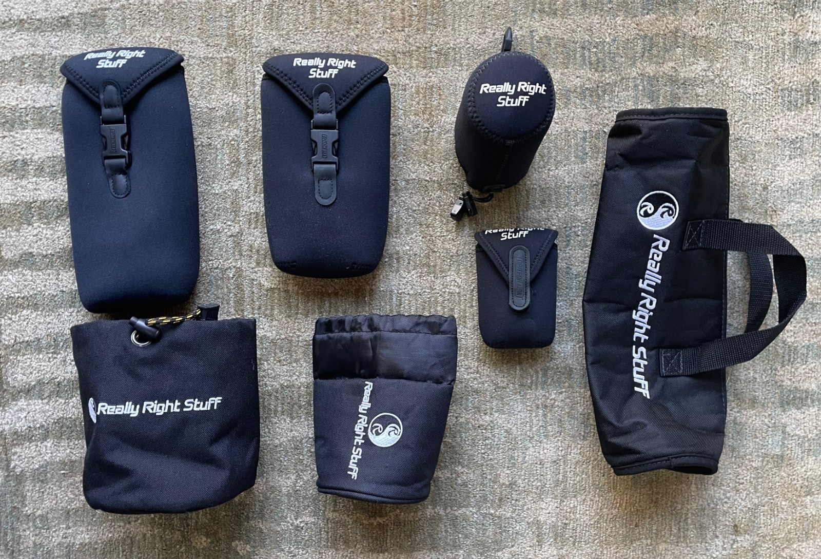 Assorted Really Right Stuff Soft Accessory Cases/Pouches (sold separately)