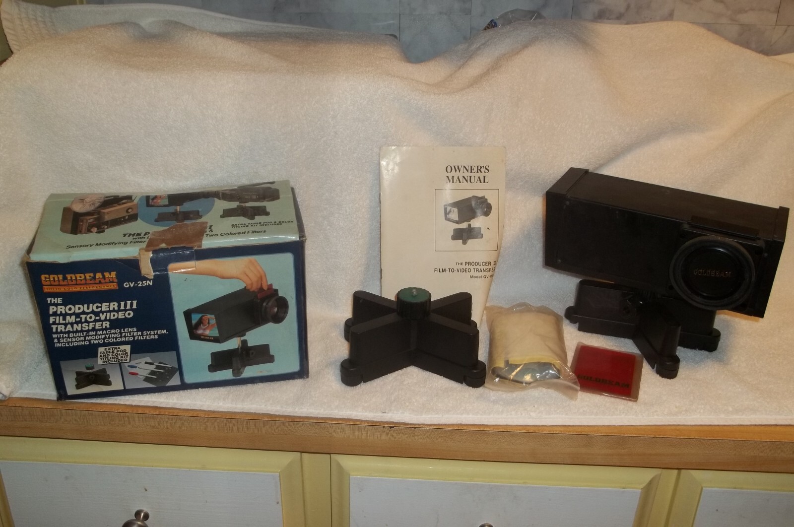 Goldbeam The Producer III Film to Video Transfer System GV-25n Macro Lens