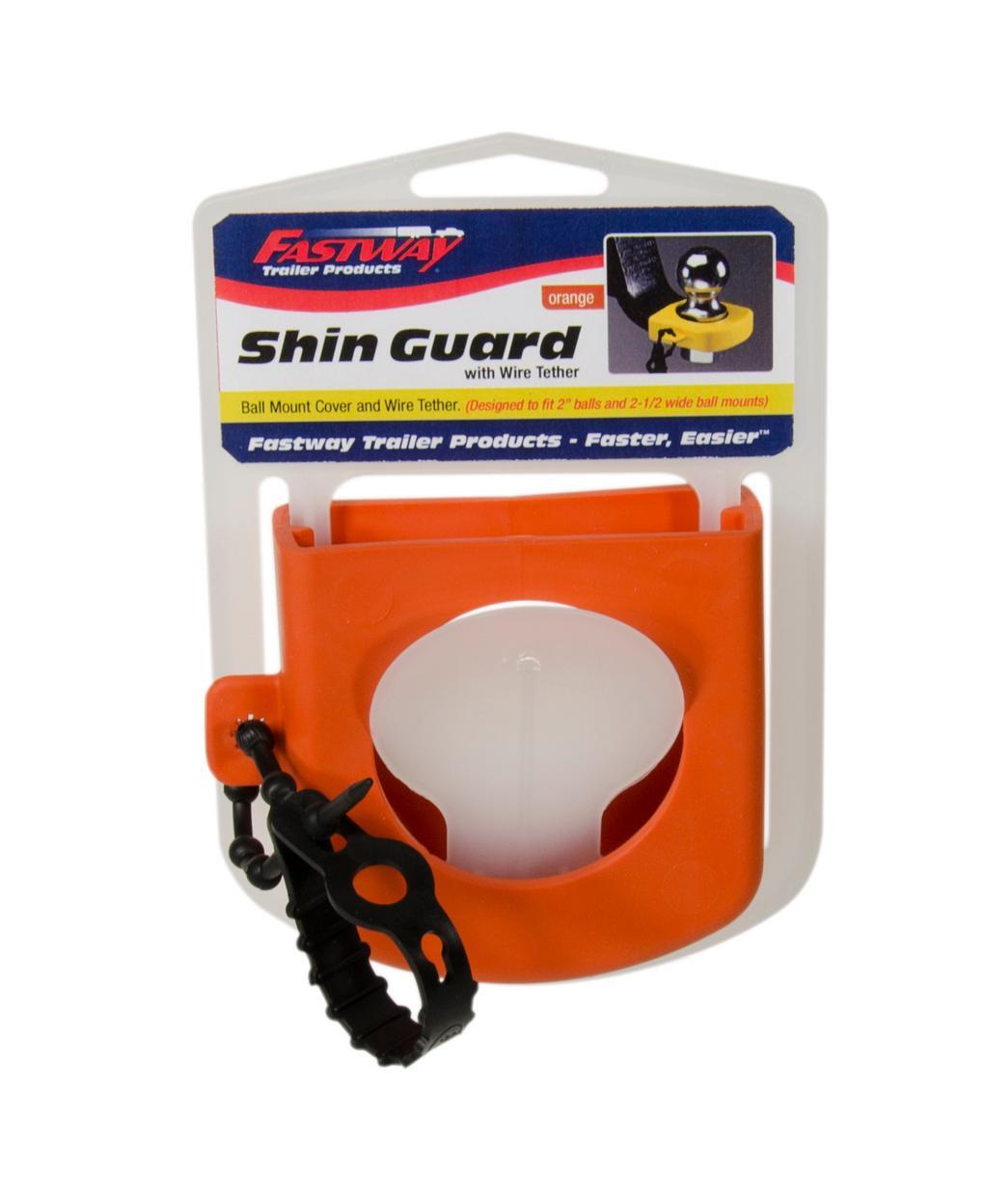 Fastway Trailer Shin Guard; Orange*Fastway Trailer - Shin Guard; Orange