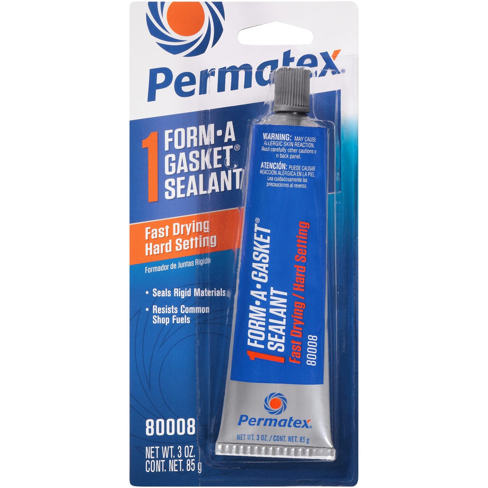 Permatex 80008 Form-A-Gasket #1 Sealant, 3 oz. 3 Fl Oz. (Pack of 1), Factory