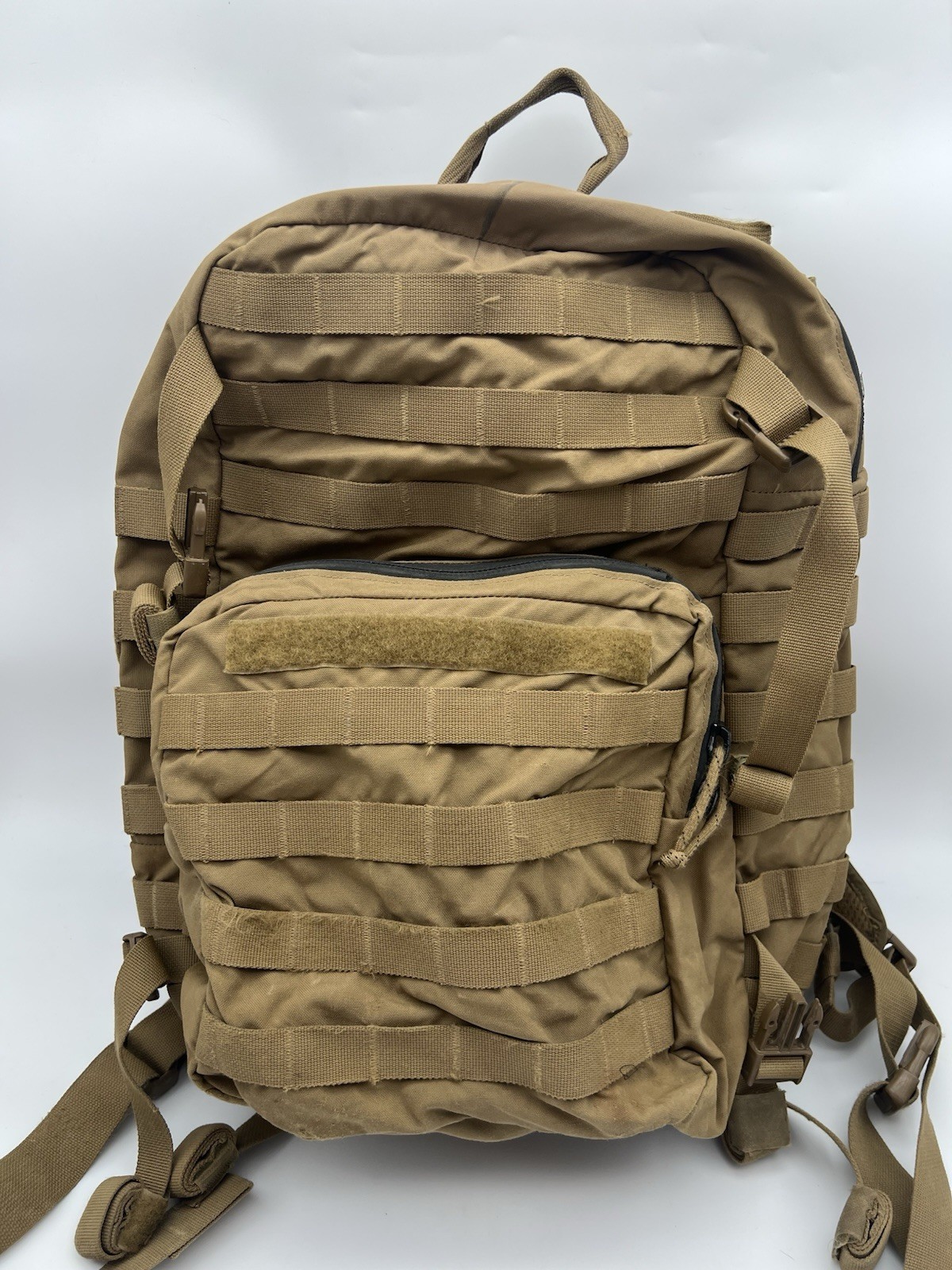 GI USMC MOLLE II Assault Pack, Bag, Field Gear, Backpack, Coyote, Used Grade B