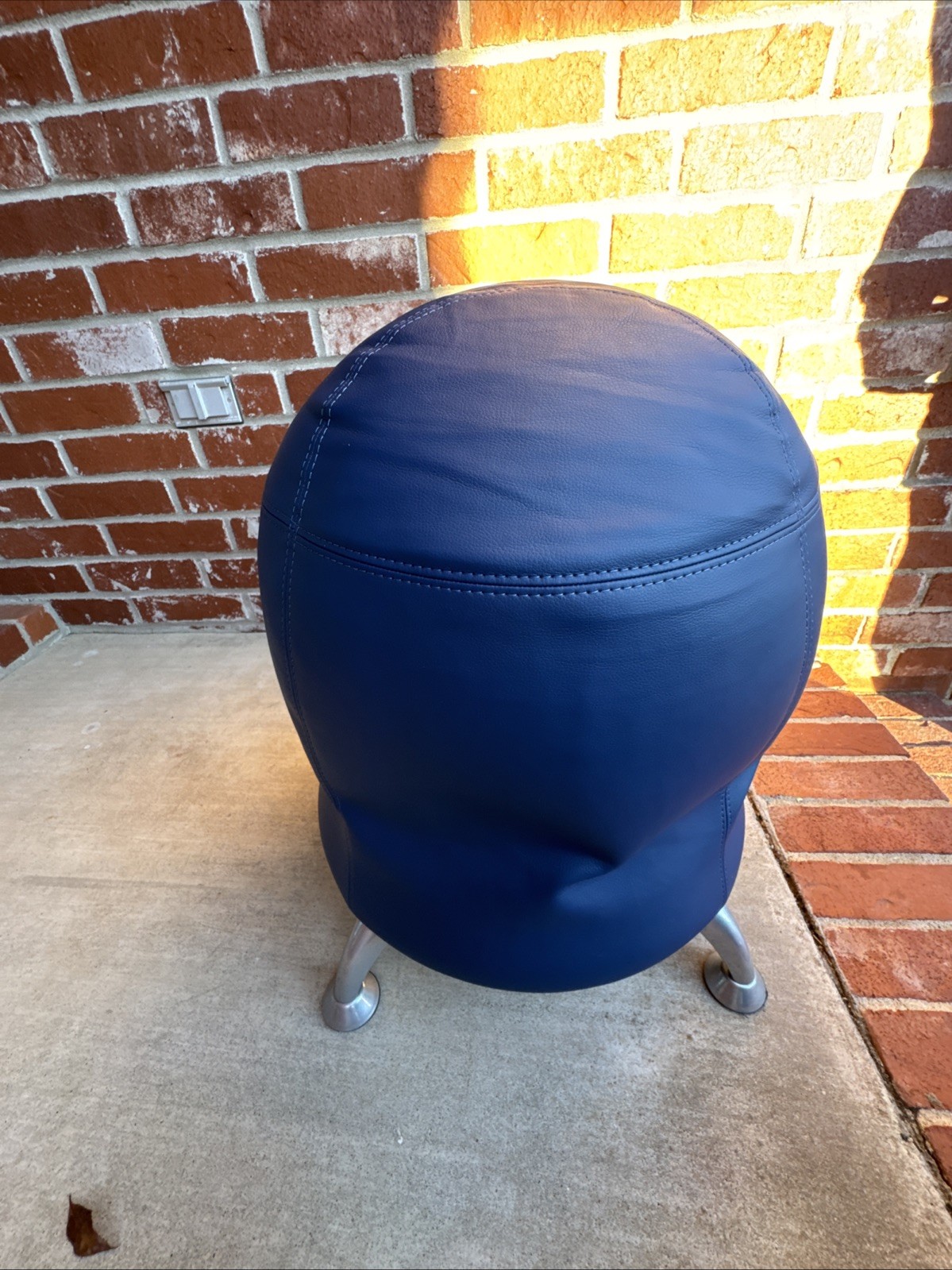 Safco Zenergy Ball Chair Navy Blue