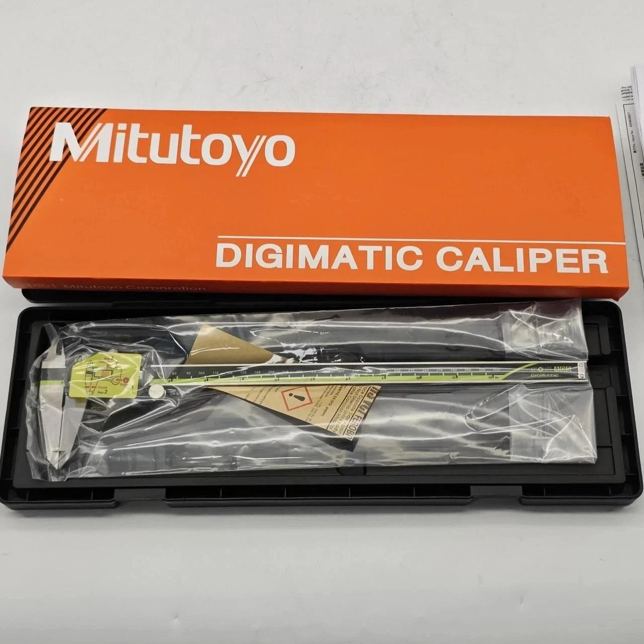 Mitutoyo 500-193-30 12" Digital Caliper Absolute Digimatic 0-300mm Stainless Ste