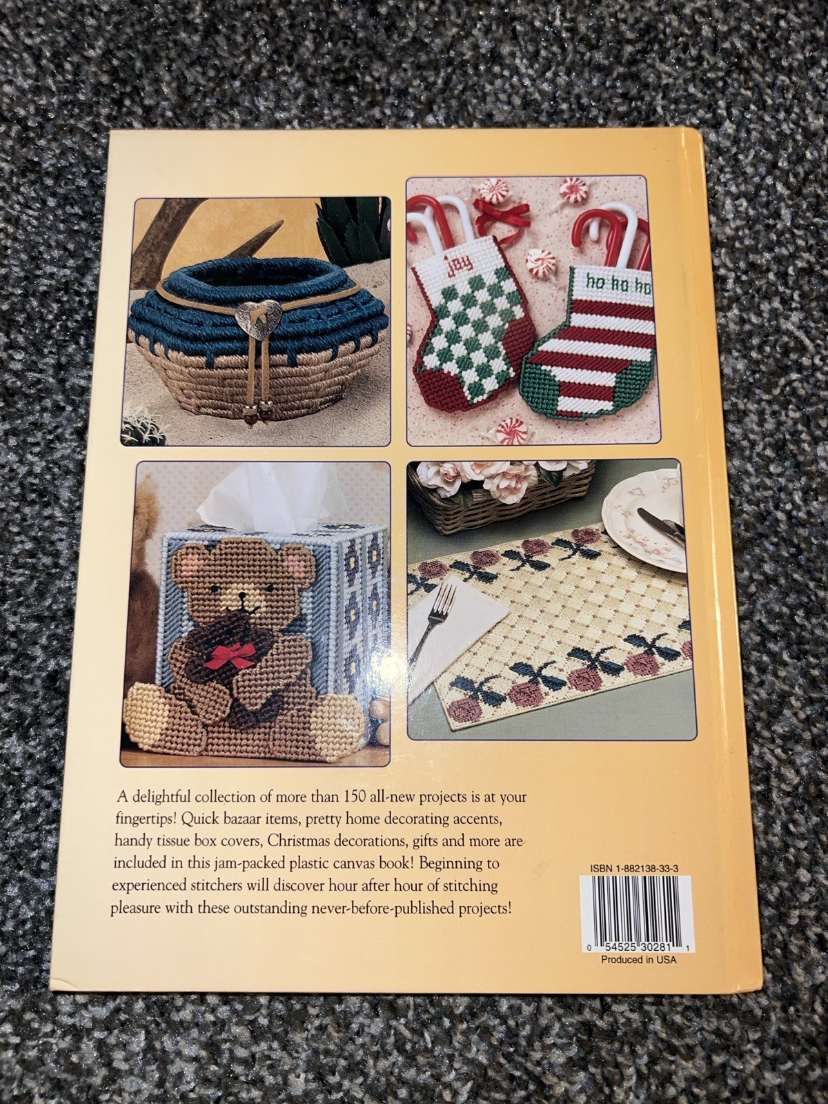 Plastic Canvas 150 Fun To Stitch Projects Hardcover Book