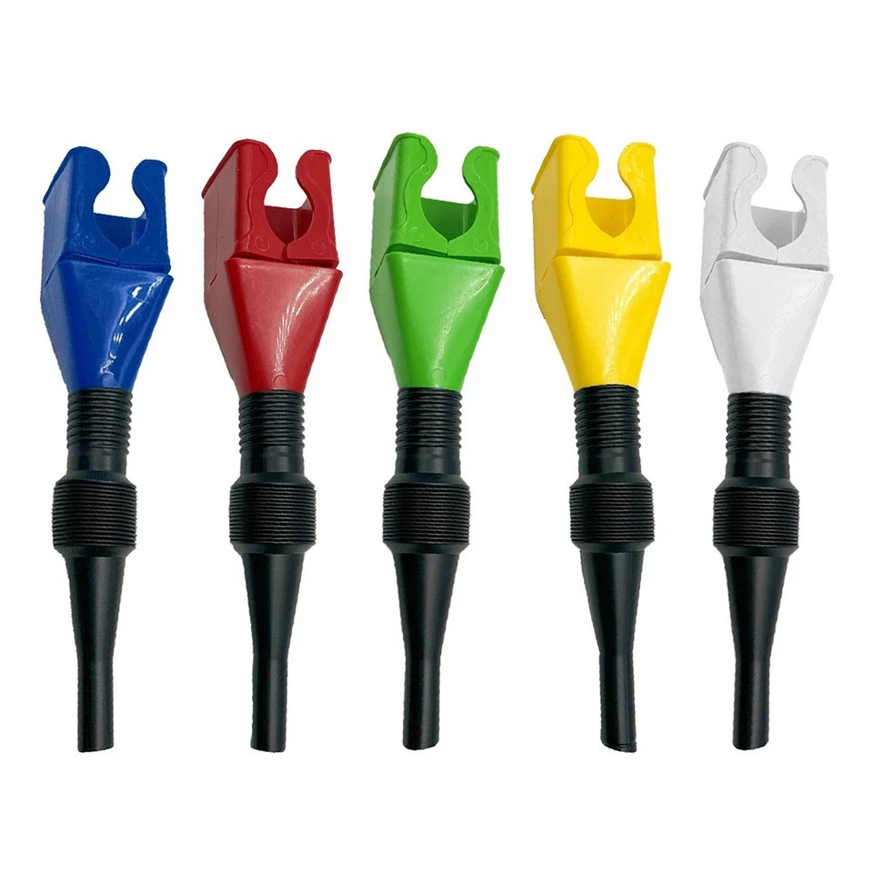 4pcs-One-Hand Snap Funnel–Flexible Spill-Free Oil, Gas & Coolant Filling Adapter