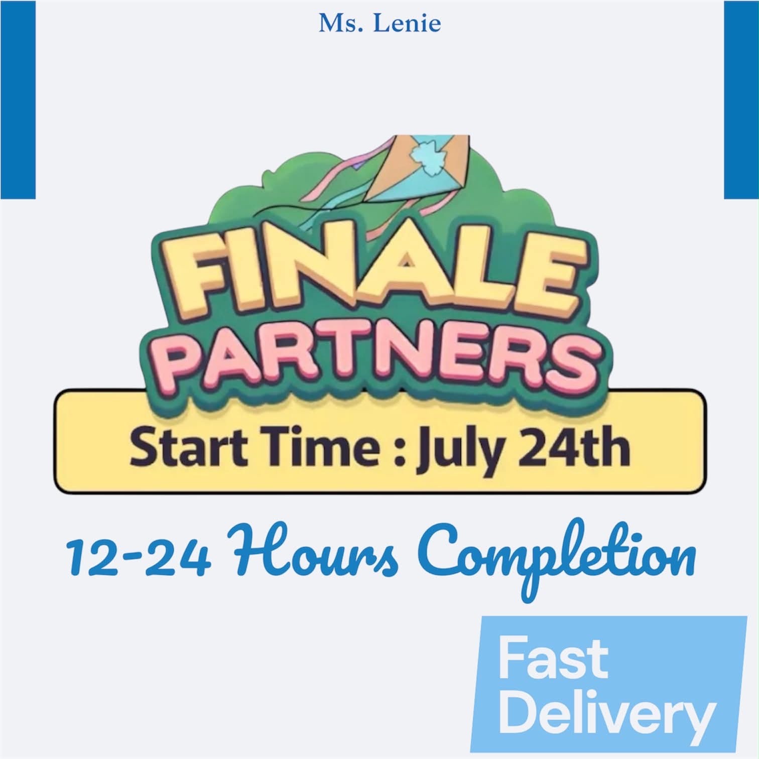 Monopoly Go Finale Partners Event 1 Slot Order I Full Carry 80k Points I Fast
