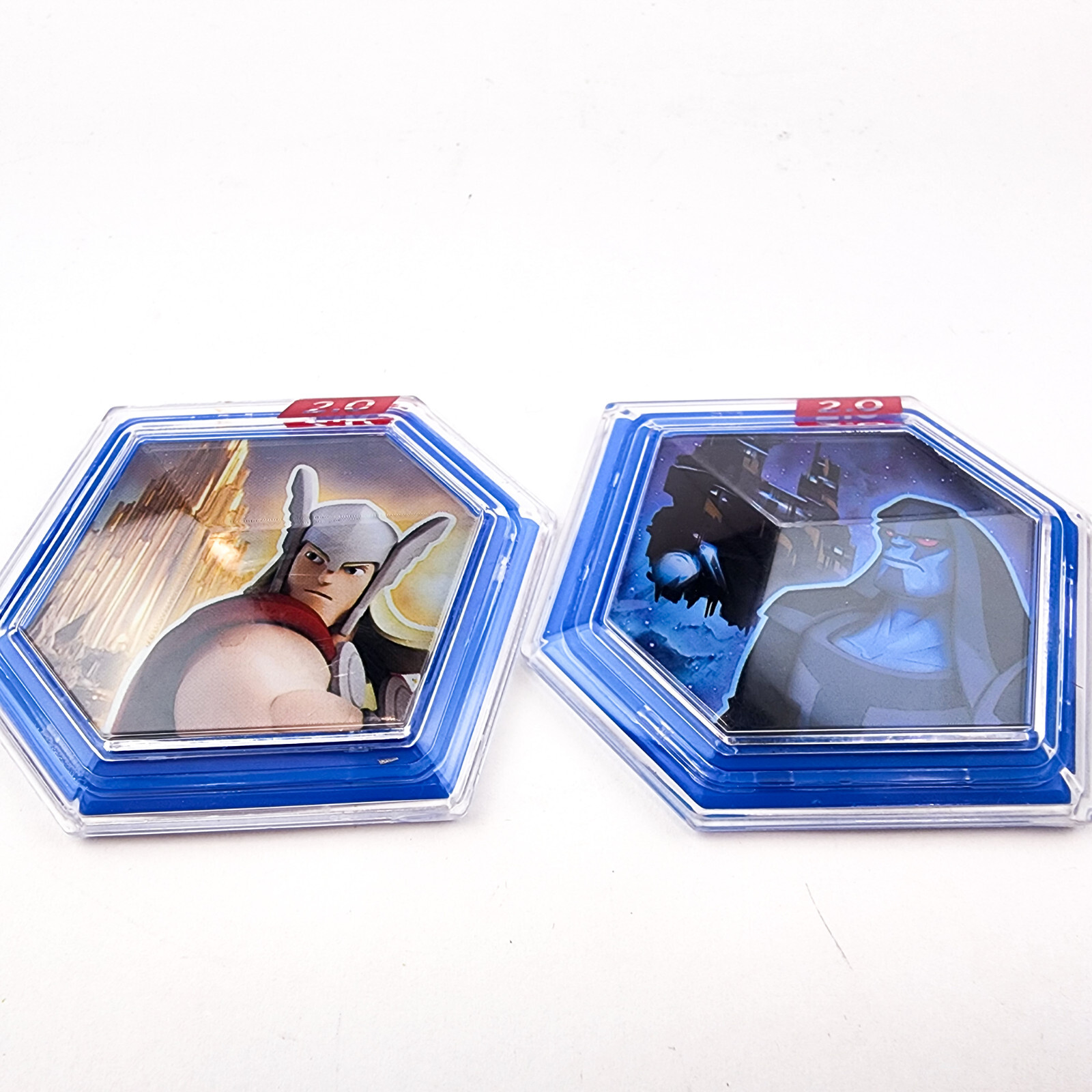 DISNEY INFINITY 2.0 Marvel Power Disc Lot Escape from Kyln & Thor Assault Asgard