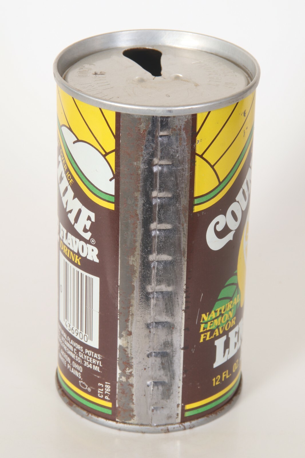 Country Time Lemonade Soda can - S/S