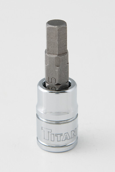 Titan 15601 1/4-Inch Drive x 5.5mm Hex Bit Socket - 5.5 mm