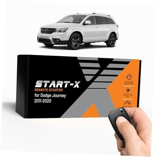 Remote Starter Kit for Dodge Journey (2011, 2012, 2013, 2014, 2015, 2016,