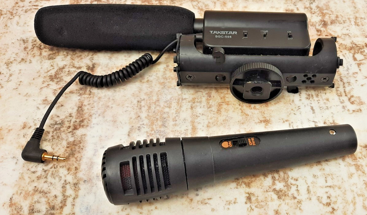 FIFINE K658 USB Mic & Takstar SGC-598 Shotgun Mic Lot Tested